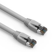 BESTLINK NETWARE CAT8 S/FTP Ethernet Network Cable 24AWG 2GHz 40G- 7ft- Gray 100357GY